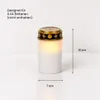 Star Trading LED Grablicht 2er Set | Flackernde Grabkerzen Produktbild-Vorschau 8