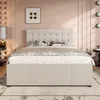 Letto imbottito, 140x200cm, letto matrimoniale, letto Anteprima dell’immagine prodotto 3