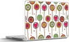 MuchoWow® Laptop Aufkleber Sticker Cover Muster - Lollipop Produktbild-Vorschau 1