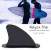Kajak-Finne schwarz, PVC & robust, 19x5,5x11cm, für bessere Produktbild-Vorschau 6