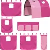 vidaXL Tende per letto a soppalco con tunnel Rosa Anteprima dell’immagine prodotto 3