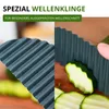 WESTMARK Wellen-/Buntschneide-Messer schwarz / rot Voir les images du produit 6
