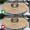 Two circular tabletops are shown, each with concentric rings representing weight capacity. The top tabletop indicates 1000kg capacity, and the bottom indicates 600kg capacity. Text in multiple languages is present. Produktbild-Vorschau