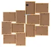 Bilderrahmen 70x65cm Collage 12 Fotos 13x18 Eiche MDF Holz Produktbild-Vorschau 5
