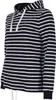 modAS Damen Kapuzenshirt Langarmshirt gestreift - Produktbild-Vorschau 2