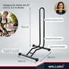 2 x WELLGRO Fahrradständer - Stahl sicherer Stand MTB Produktbild-Vorschau 3