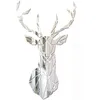 3D Spiegel Hirsch Wandtattoos Wandbilder Dreidimensionale Produktbild-Vorschau 2