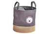 ZELLER PRESENT Aufbewahrungskorb Hase Polyester/Jute grau Produktbild-Vorschau 1