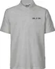 Huuraa Herren Polo Shirt Mr. & Mr. Schriftzug M Sport Grey Produktbild-Vorschau 1