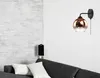 Luxolar lampa ścienna z włącznikiem szklany klosz Podgląd zdjęcia produktu 2