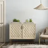 Pot de fleurs Relaxdays, lot de 2, rotin, pots de fleurs Voir les images du produit 2