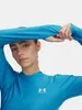 Under Armour Heatgear Rib 1/4 Zip Ls tričko pre ženy Náhľad obrázku produktu 3