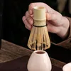 Japanisches Matcha-Set, 4-teilig, rosa, mit Schale und Produktbild-Vorschau 7