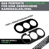 2x iPhone X (10) Kamera Linse Glas Camera Glass Lens + Produktbild-Vorschau 2