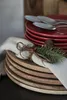IB Laursen MYNTE Frühstücksteller Rot Keramik Teller 19 cm Produktbild-Vorschau 4