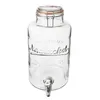 Glasbehälter mit Zapfhahn für Getränke, Wasser, Limonade, Produktbild-Vorschau 3