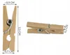 6289 Mini Clips Grenouilles En Bois 100 Pièces Voir les images du produit 4