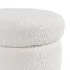 Duhome Ottoman Sgabello rotondo girevole con spazio di Anteprima dell’immagine prodotto 6