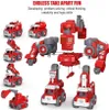 Robot transformateur DIY en 5 camions de pompiers, Voir les images du produit 10