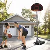HOMCOM Basketballständer mit Rädern 195-250 cm Produktbild-Vorschau 2