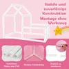 COSTWAY Tenda gioco 2 in 1 con recinto per bambini, casetta Anteprima dell’immagine prodotto 9