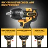 LifeImpree Akku-Schlagschrauber 1000 Nm, Bürstenlos, 3-Gang Produktbild-Vorschau 3