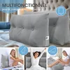ELONEO Coussin dorsal 140 cm de large, coussin en forme de Voir les images du produit 4