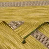 Natur Teppich Kelim Toskana Grün, Größe:90x160 cm Produktbild-Vorschau 3