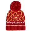 SUPERMAN Kinder Wintermütze mit Bommel, rot und gelb 2-6 Produktbild-Vorschau 3