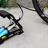 Pompka Nożna Dwutłokowa Samochodowa Rowerowa Mocna Czarna Podgląd zdjęcia produktu 8