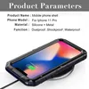 A rugged phone case for an iPhone 11 Pro is shown on a wireless charger. Náhled obrázku produktu