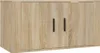 vidaXL Armoire TV murale chêne Sonoma 80x34,5x40 cm Voir les images du produit 1