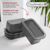 Coolinato Silikon Kastenform Set 5tlg,  GRAU, inkl. Rezepte Produktbild-Vorschau 7