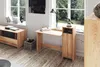 Schreibtisch Zigo aus Kernbuche massiv 111x41x98 cm mit 1 Produktbild-Vorschau 4