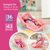 BABY born Babyschale Pink mit Tragegriff & Sicherheitsgurt Produktbild-Vorschau 6