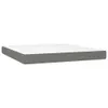 Design Möbel Boxspringbett mit Matratze Dunkelgrau 180x200 Produktbild-Vorschau 4