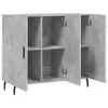 The Living Store Sideboard Betongrau 90x34x80 cm Produktbild-Vorschau 5
