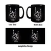Heavy Metal Zeichen Tasse schwarz in Schwarz Produktbild-Vorschau 4