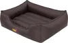 A brown dog bed is shown from a slightly elevated side angle against a white background. Anteprima dell’immagine prodotto