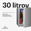 Klarstein Mini chladnička, 30 l, malá, tichá chladnička do Náhľad obrázku produktu 2