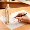 Kurtzy Marionnette articulée en bois 30,5cm Marionnette en Voir les images du produit 4