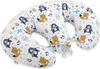 Bobono Coussin d'allaitement pour jumeaux bleu grenat Voir les images du produit 4