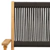 The Living Store Gartenstühle 4 Stk. Klappbar Schwarz Produktbild-Vorschau 10