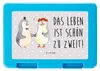 Mr. & Mrs. Panda Bentobox Pinguin Heirat - Grau Pastell - Produktbild-Vorschau 1