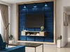 Panneau mural capitonné 60x30 PAG – bleu Voir les images du produit 9