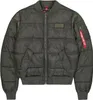 ALPHA INDUSTRIES MA-1 PUFFER BOMBER Grün Produktbild-Vorschau 2