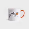 HOMLA Kubek PALLI hello pumpkin z pomarańczowym uchem 0,4 l Podgląd zdjęcia produktu 6
