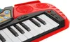 Keyboard Pianino Organy dla Dzieci Mikrofon Stołek Czerwony Podgląd zdjęcia produktu 9