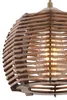 Opviq, Koce, lampadario, marrone, CORPO IN LEGNO, 20 x 20 x Anteprima dell’immagine prodotto 2