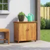 vidaXL Armoire de jardin 75x35x70 cm en bois massif Voir les images du produit 2